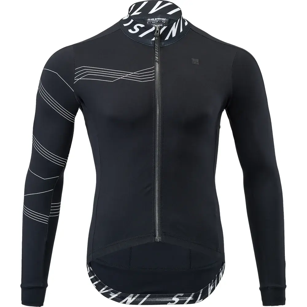 Silvini Koszulka rowerowa męska Silvini Varano Black white