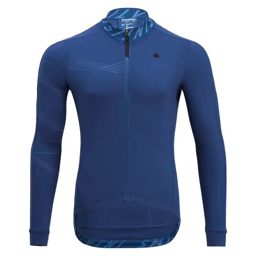 Koszulka rowerowa męska Silvini Varano Navy blue