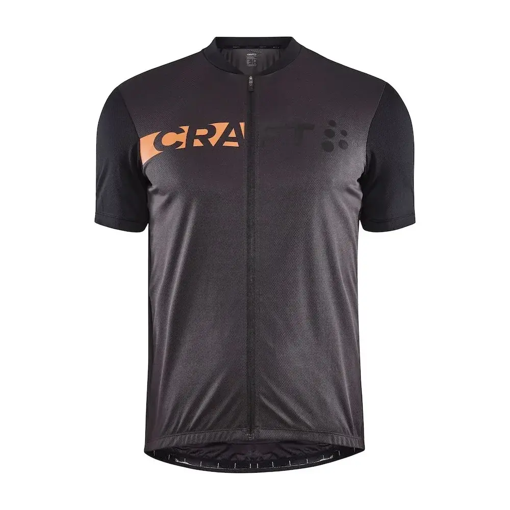 Koszulka rowerowa męska Craft CORE Endur Logo szary