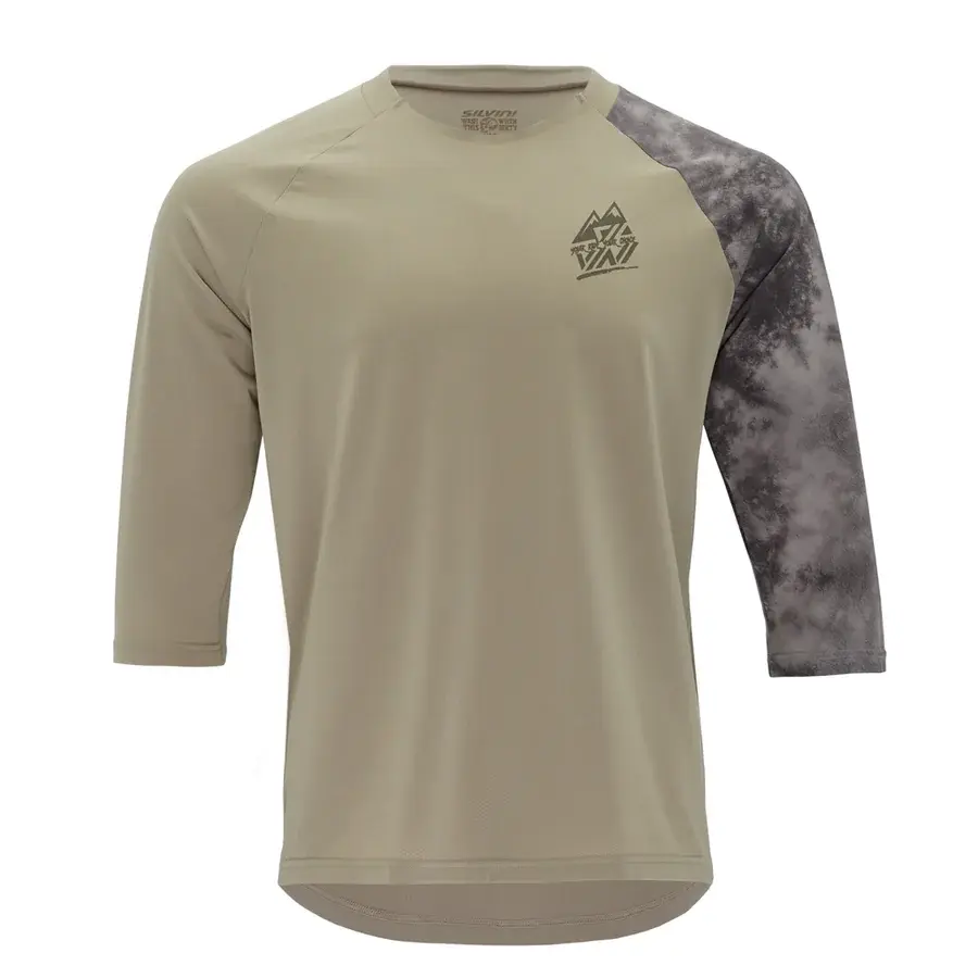 Koszulka sportowa męska Silvini Brunello cream-brown