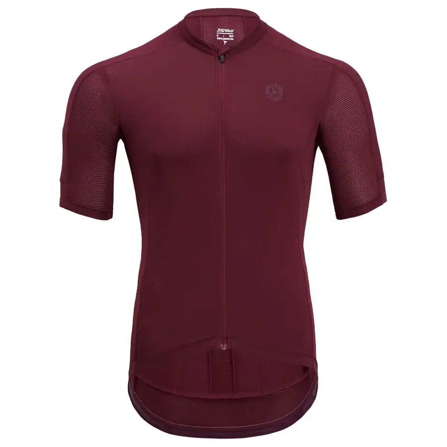 Silvini Koszulka sportowa męska Silvini Ceno plum