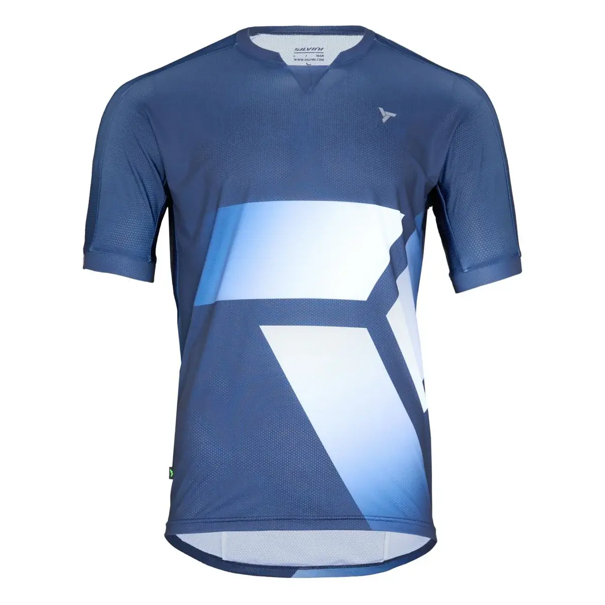 Silvini Koszulka sportowa męska Silvini MD2017 Gallo navy-cloud
