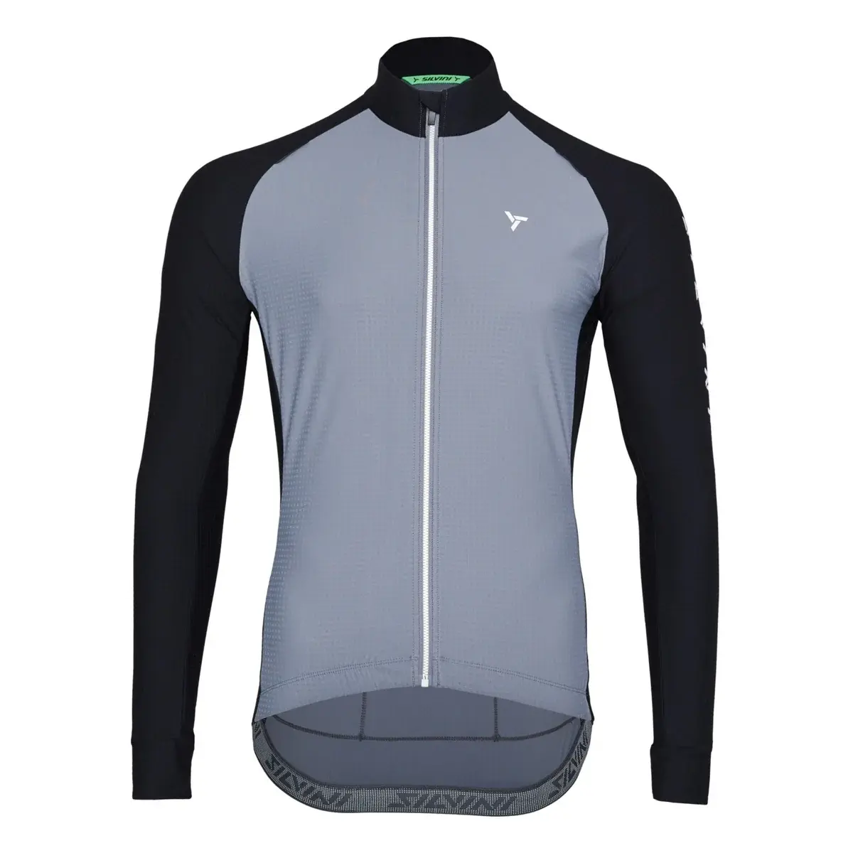 Silvini Koszulka sportowa męska Silvini MD2625 Saisero grey-black