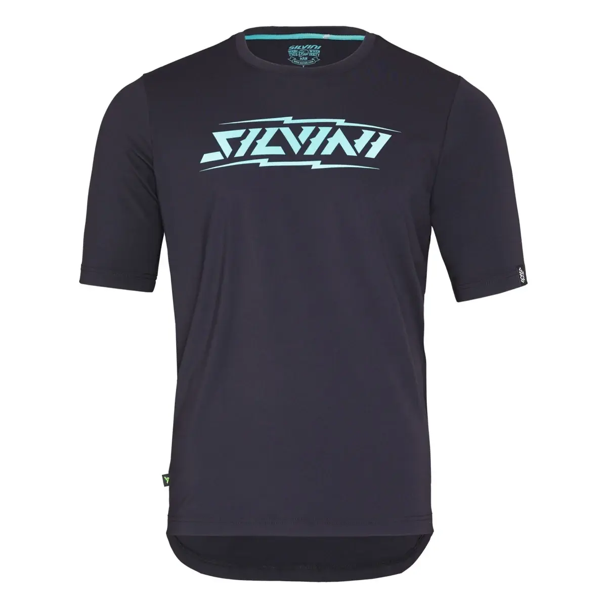 Silvini Koszulka sportowa męska Silvini MD2633 Zinolo black-olive