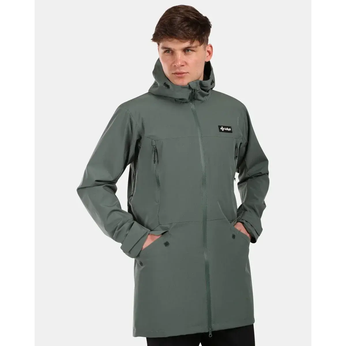 Płaszcz outdoorowy męski Kilpi AYRA-M zielony