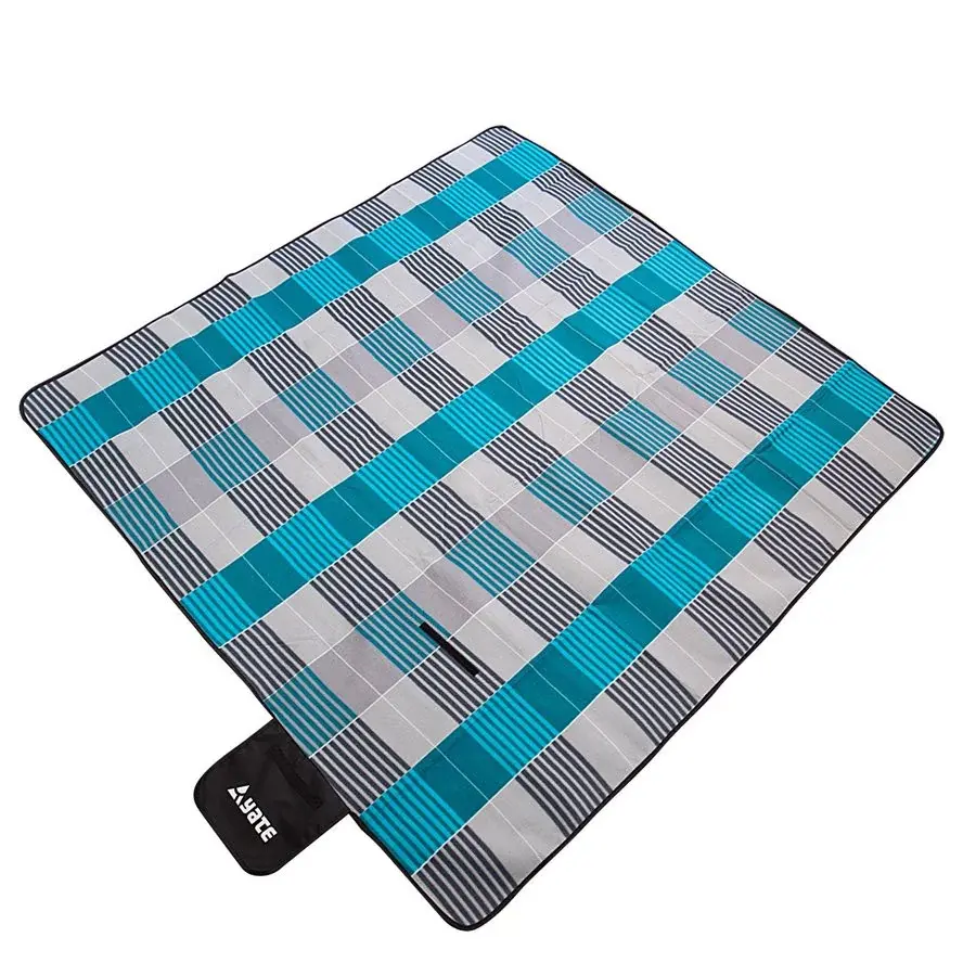 Yate Koc piknikowy Yate fleece z folią PE 200 x 200 cm niebieski