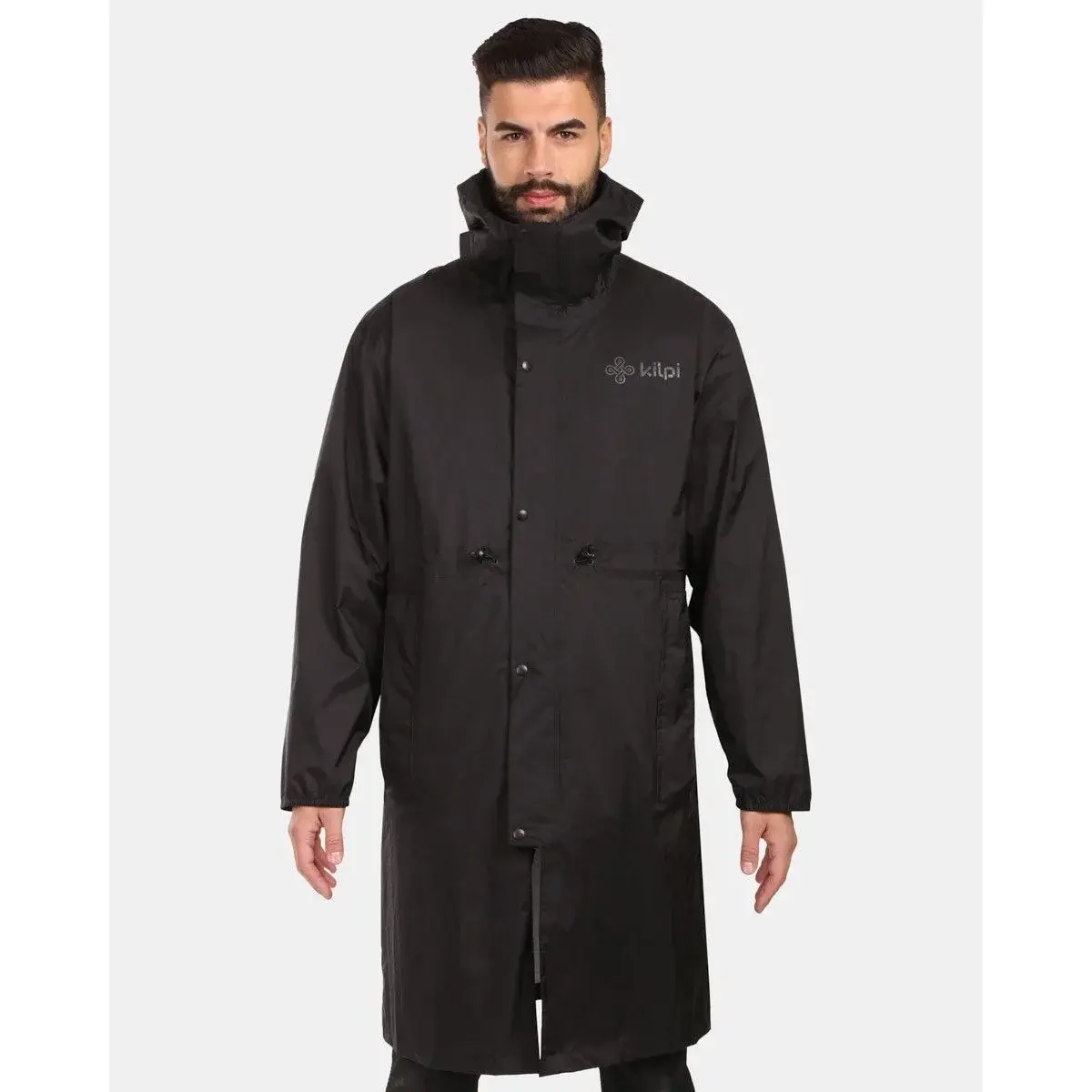 Kilpi Peleryna przeciwdeszczowa Kilpi TEAM RAINCOAT-U czarny