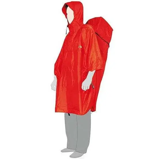 Tatonka Peleryna przeciwdeszczowa Tatonka Cape red