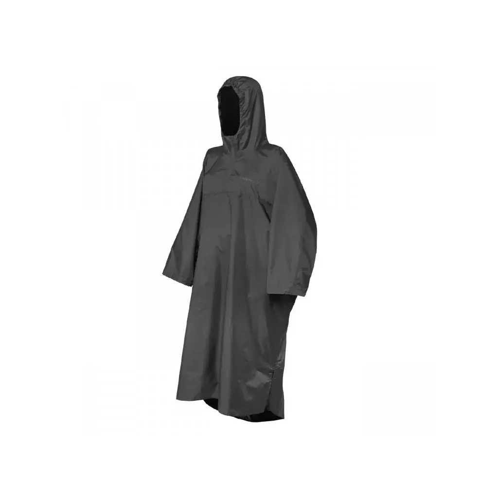 Trekmates Peleryna przeciwdeszczowa Trekmates Deluxe Poncho czarny