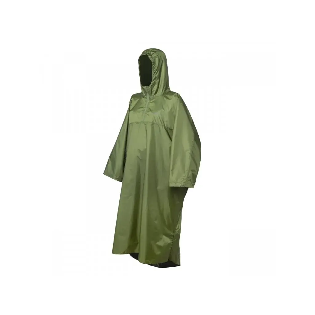 Trekmates Peleryna przeciwdeszczowa Trekmates Deluxe Poncho 2026 zielony