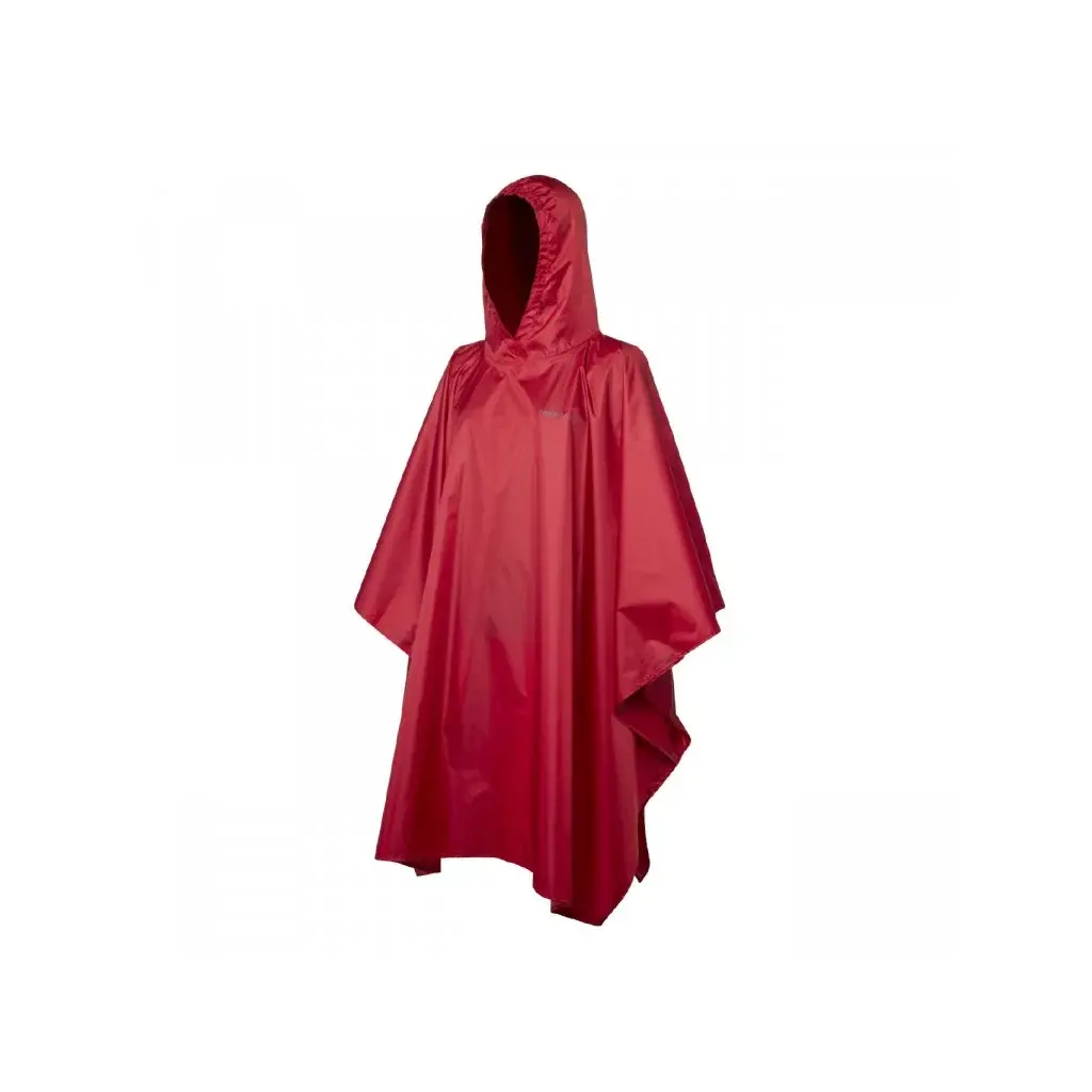 Trekmates Peleryna przeciwdeszczowa Trekmates Tour Poncho czerwony