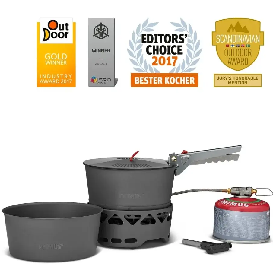 PRIMUS Kuchenka gazowa PRIMUS PrimeTech Stove Set II 1.3L ciemnoszary 1,3L
