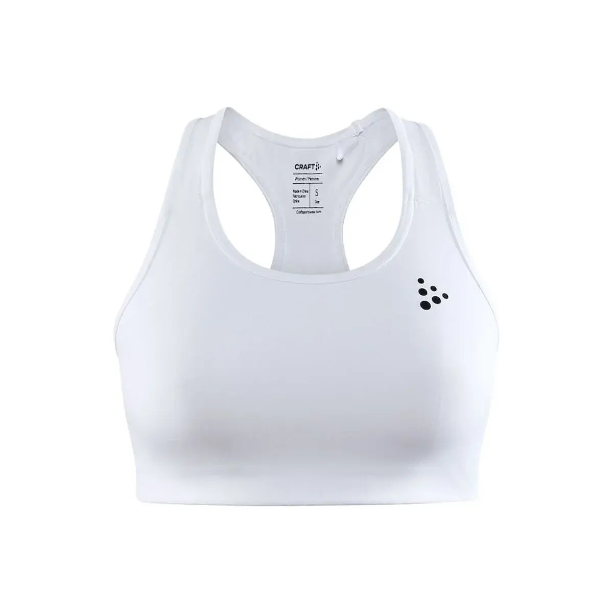 Craft Biustonosz sportowy termoaktywny Craft Training Classic biały