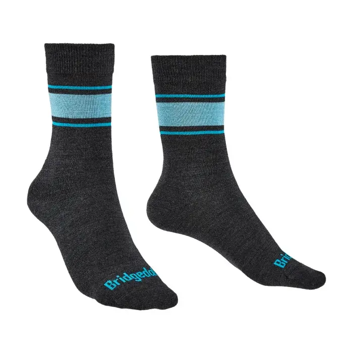 Skarpety Bridgedale Everyday Ultra Light Merino Performance Boot Women's dark grey/blue/126
