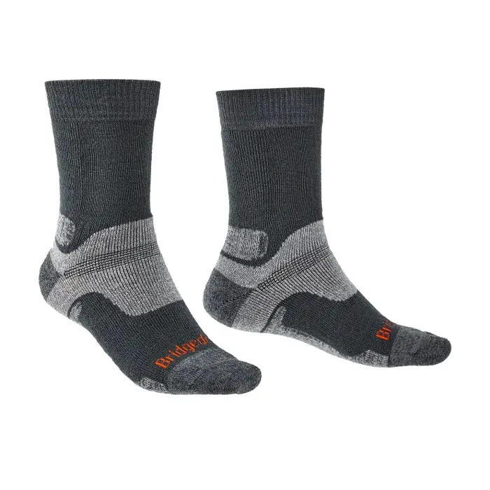 Skarpety Bridgedale Hike Midweight Boot Merino Performance gunmetal/866