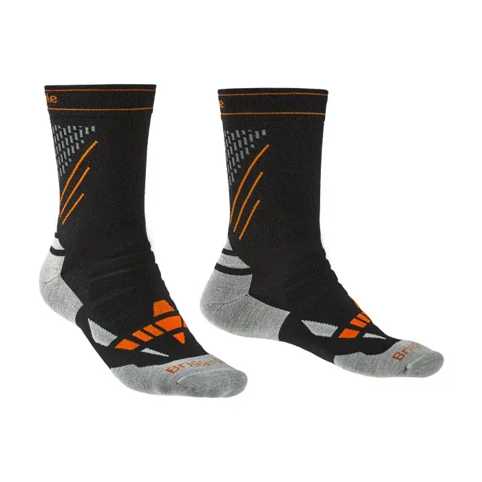 Bridgedale Skarpety Bridgedale Ski Nordic Race black/stone/850