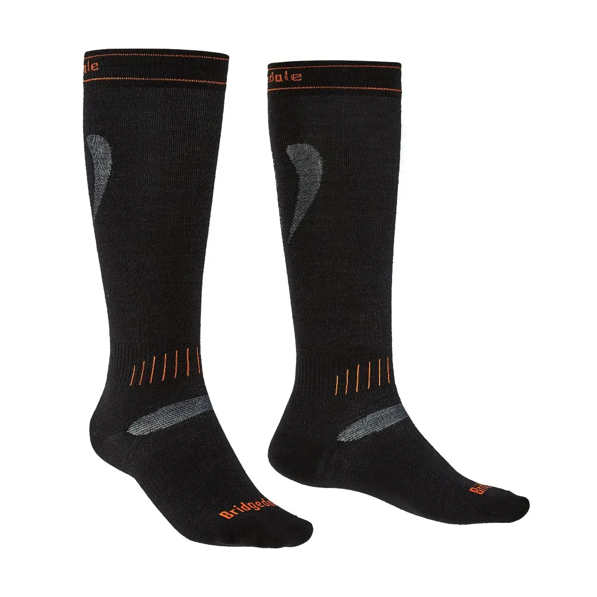 Skarpety Bridgedale Ski Ultra Fit black/orange/009