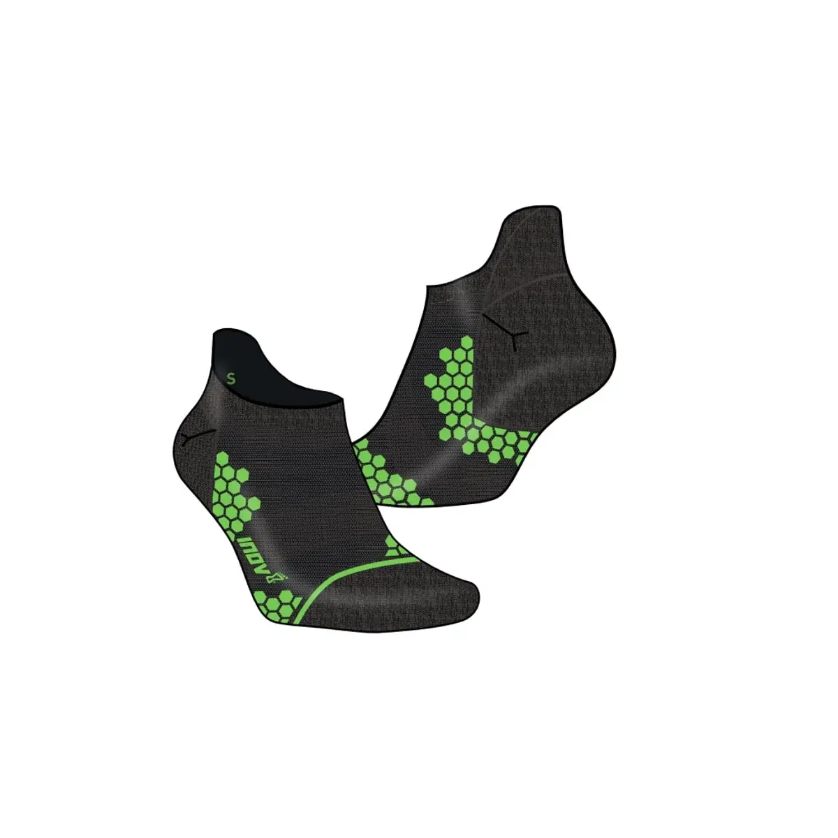 Inov8 Skarpety Inov8 Trailfly Sock Low black/green