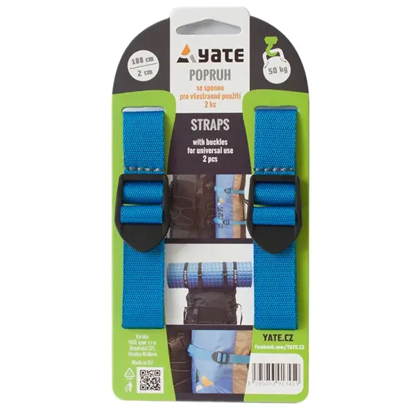 Yate Trok Yate z klamrą 2x100 cm - 2 szt.