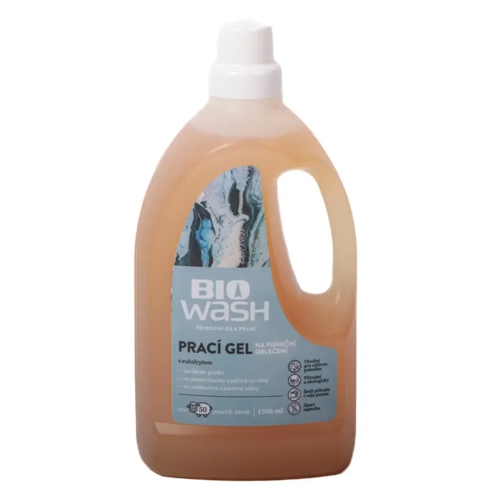 BioWash Żel do prania BioWash Sport Bio eukalyptus 1500ml