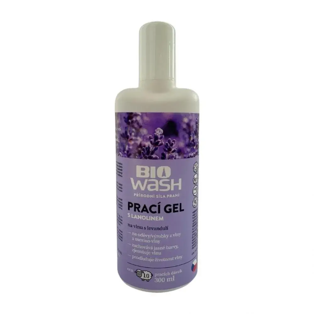 BioWash Żel do prania wełny z lawendą BioWash 300ml