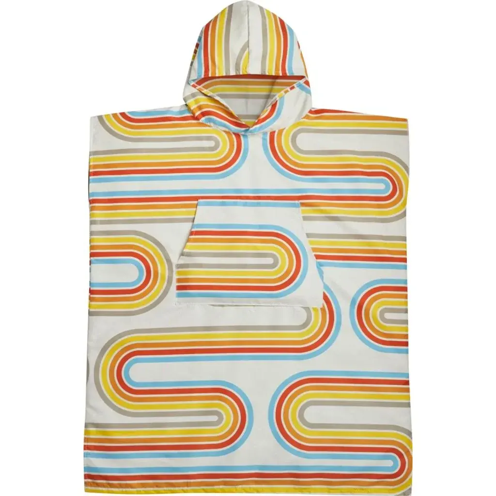 PackTowl Ponczo do przebierania PackTowl Changing Poncho retro curve