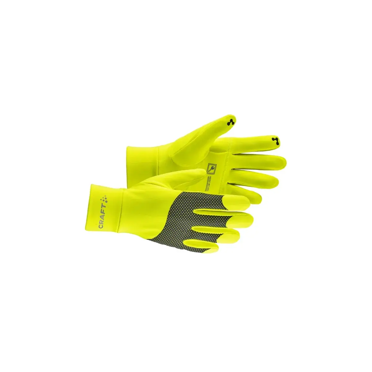 Rękawice Craft ADV Lumen Fleece żółty