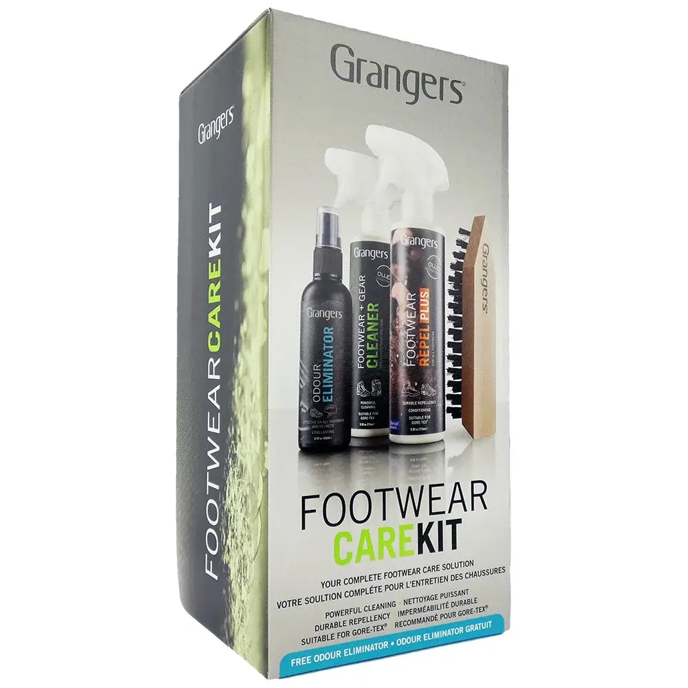 Grangers Zestaw środków czyszczących Grangers Footwear Care Kit