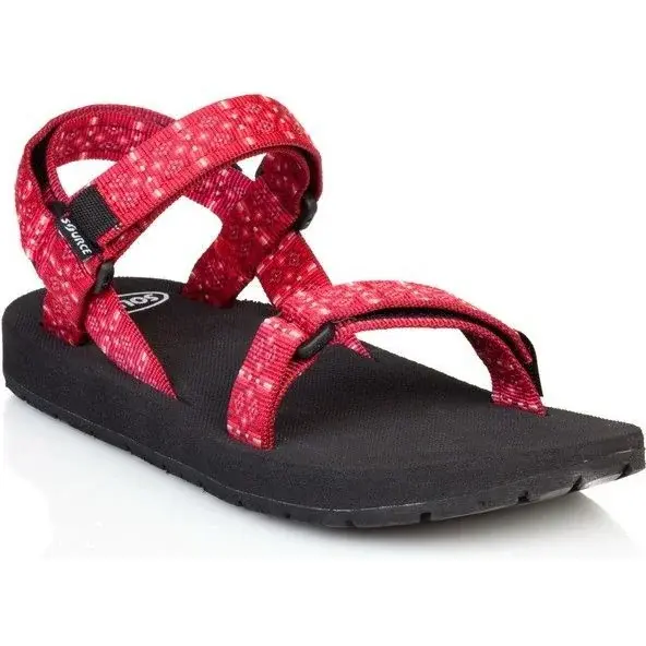 Source Sandały Source Classic Women's Tribal Red