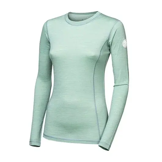 Sensor Koszulka z długim rękawem damska Sensor Merino Air basil green