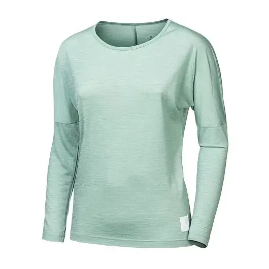 Sensor Koszulka z długim rękawem damska Sensor Merino Air traveller basil green
