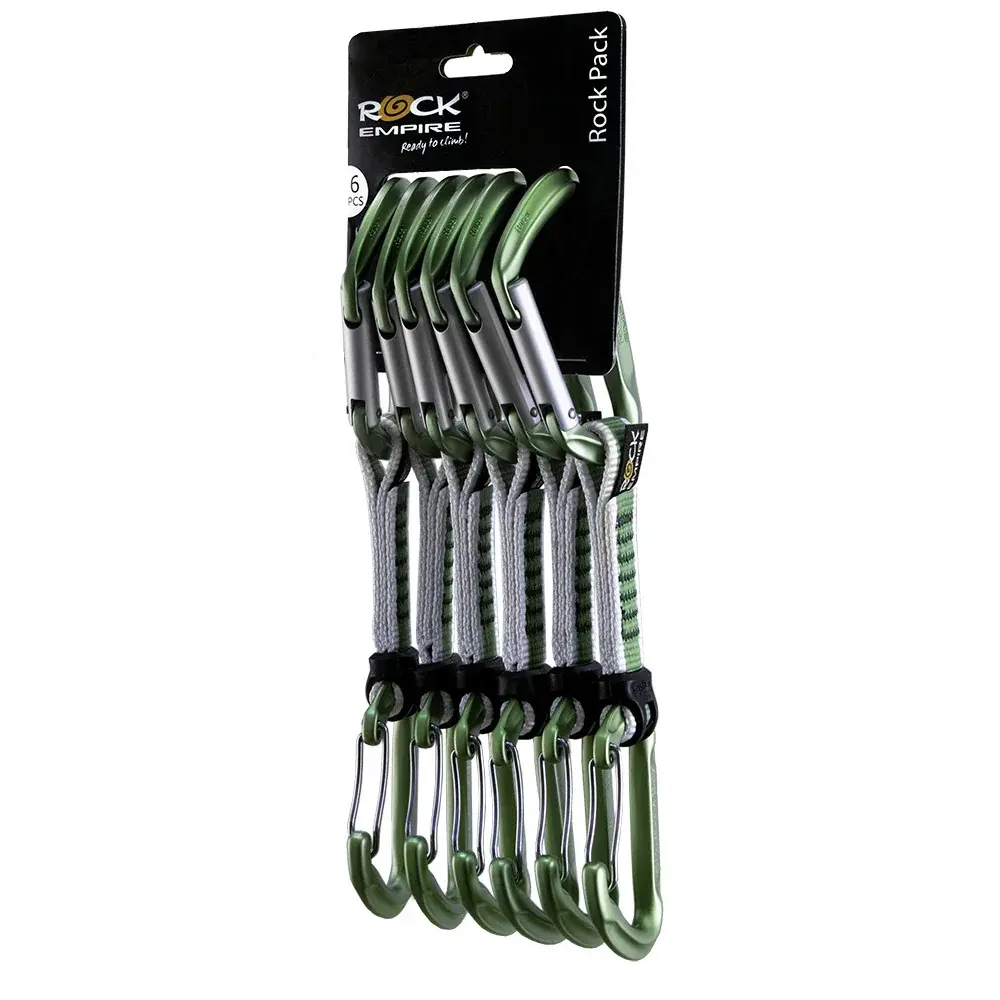 Rock Empire Zestaw ekspresów Rock Empire Komplet set Rock Pack Combi P16 Jasny zielony11cm 6szt.