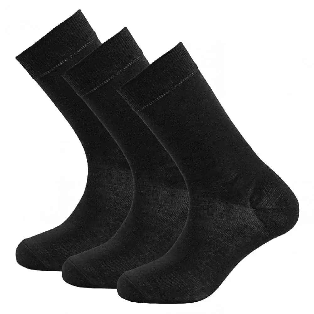 Devold Zestaw skarpet wełnianych Devold Daily merino Light Sock 3Pack black