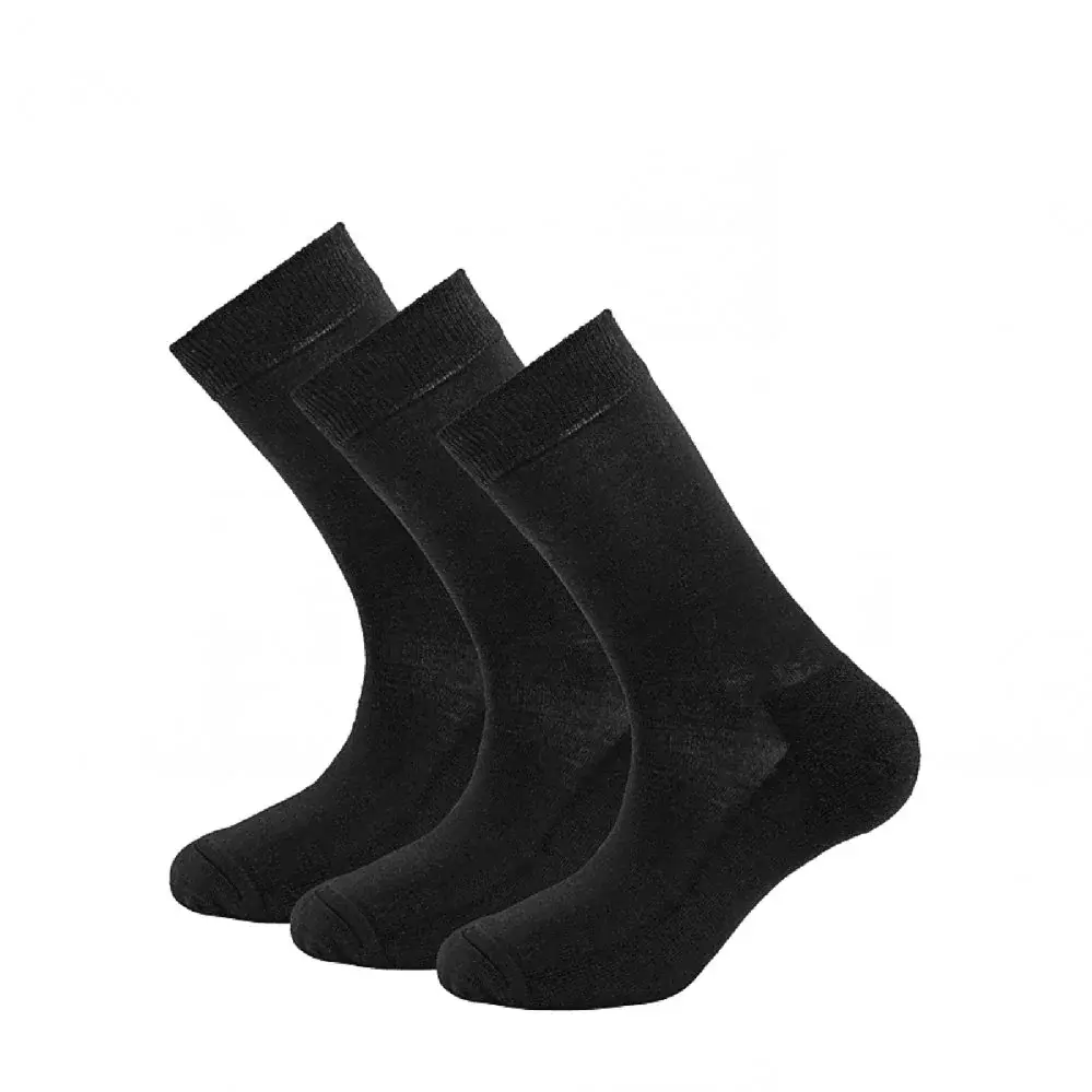 Devold Zestaw skarpet wełnianych Devold Daily merino Medium Sock 3Pack black