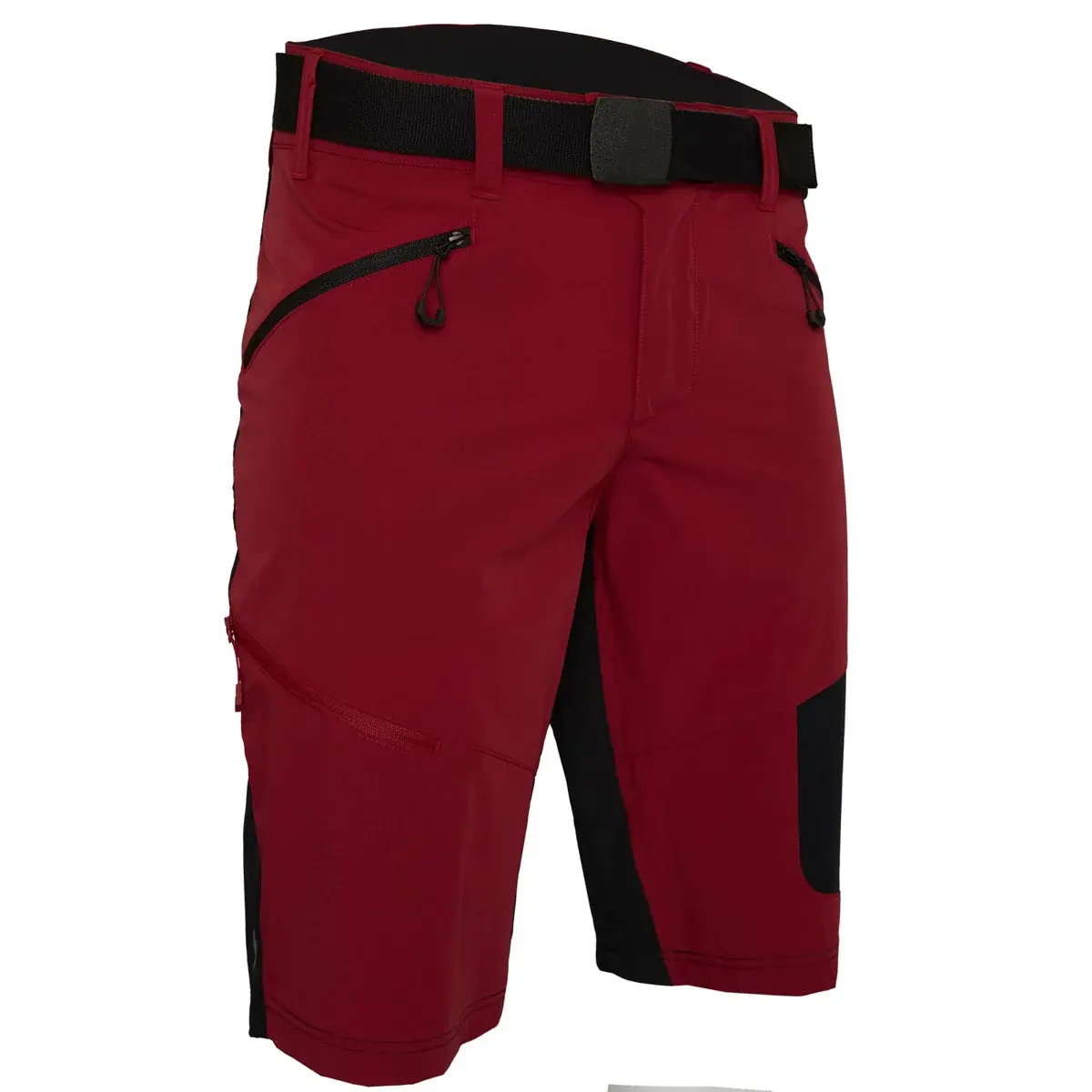 Silvini Szorty męskie Silvini MP2225 Rango Pro merlot-black