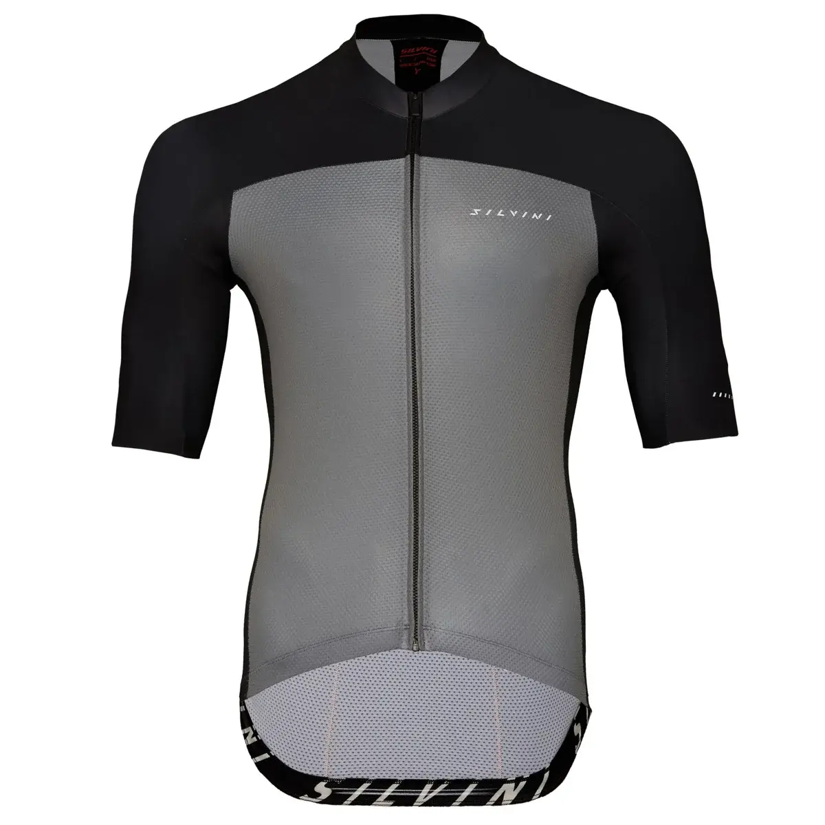 Silvini Koszulka sportowa męska Silvini MD1604 Stelvio black-ruby