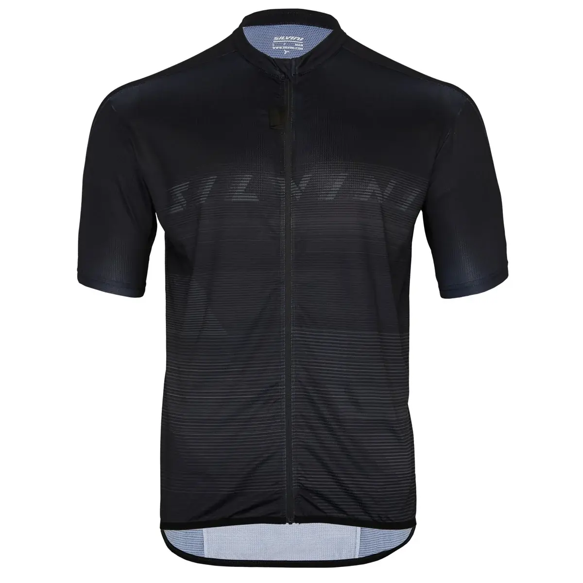 Silvini Koszulka sportowa męska Silvini MD1645 Turano black-charcoal