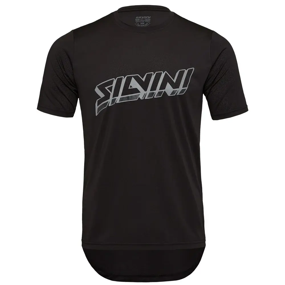 Koszulka sportowa męska Silvini MD1803 Denno charcoal