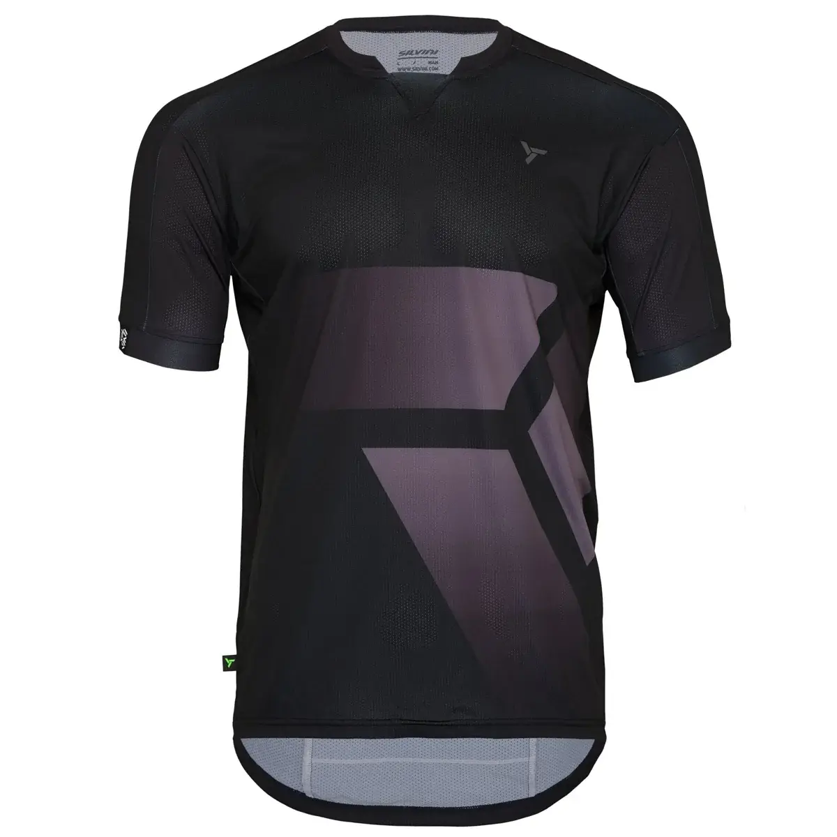 Silvini Koszulka sportowa męska Silvini MD2017 Gallo black-grey