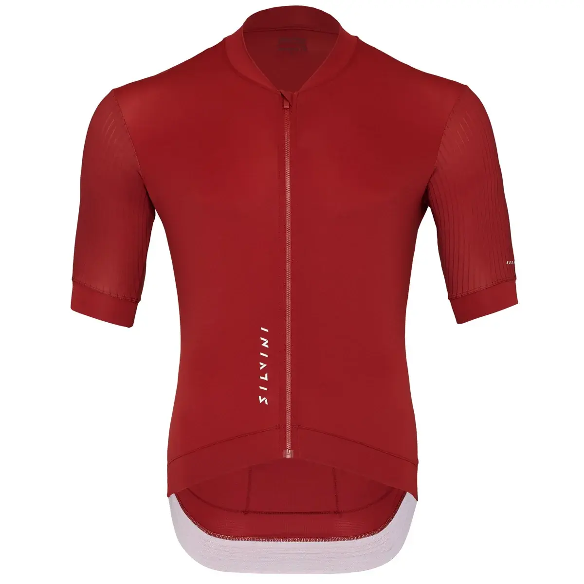 Silvini Koszulka sportowa męska Silvini MD2401 Trafoi merlot-cloud