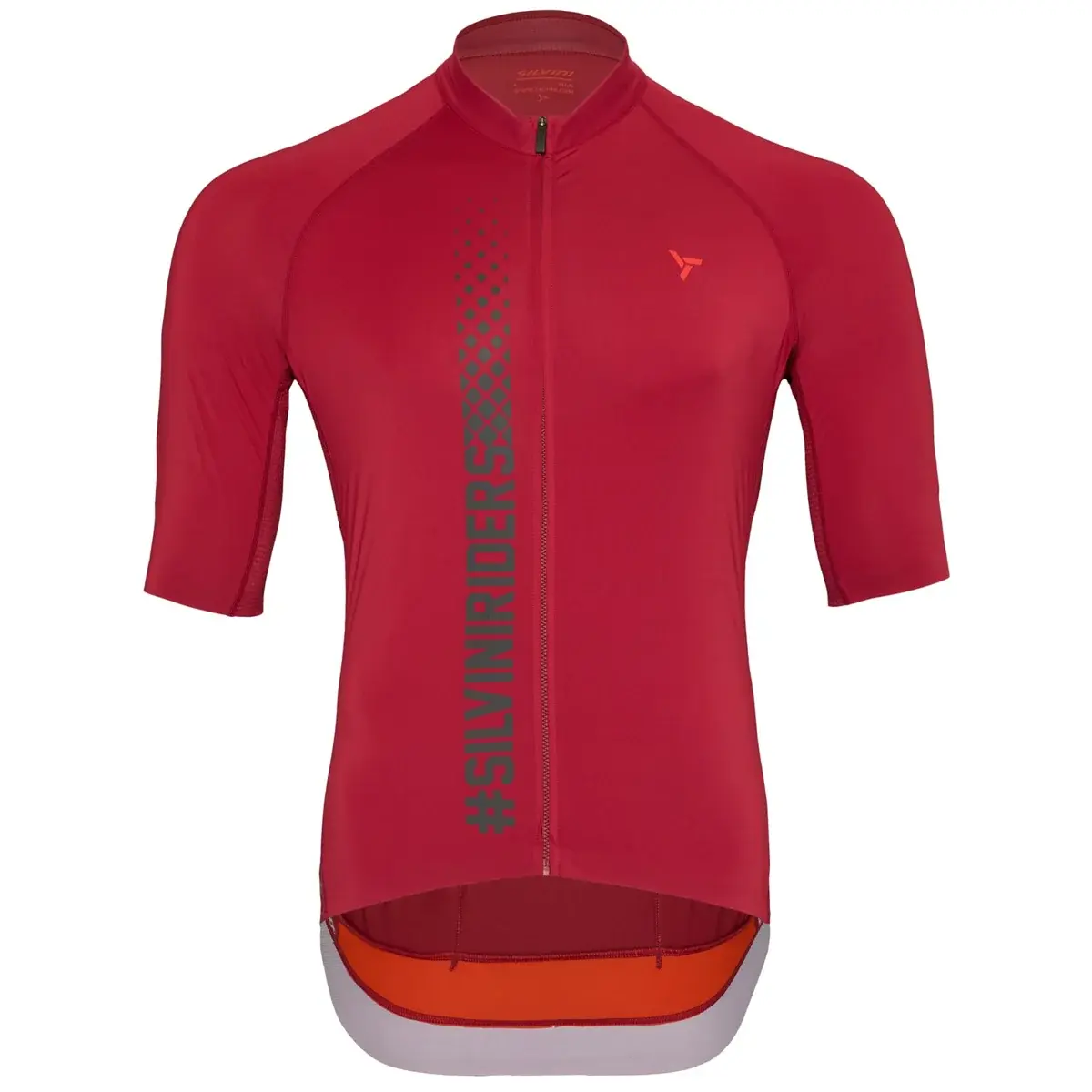 Silvini Koszulka sportowa męska Silvini MD2424 Mazzano merlot-ruby