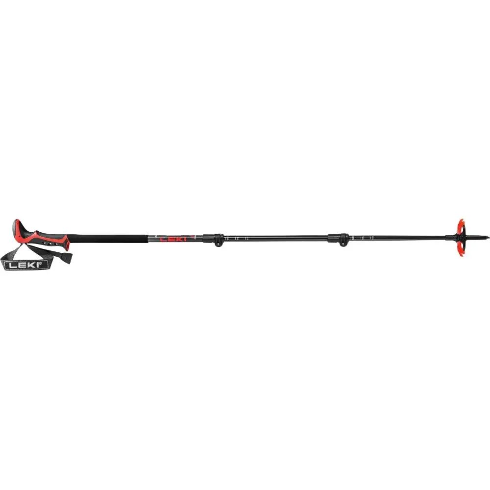 Leki Kije skiturowe Leki Haute Route 3 dark anthracite-dark red-black 110-150cm