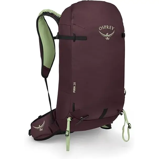 Plecak skiturowy Osprey Firn 28L elderberry purple/pepprmnt grn