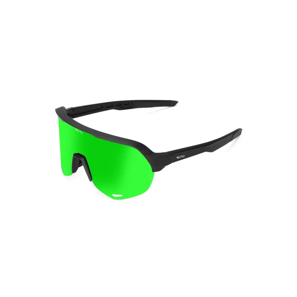 NEIBO Okulary sportowe NEIBO Cliff Black/green
