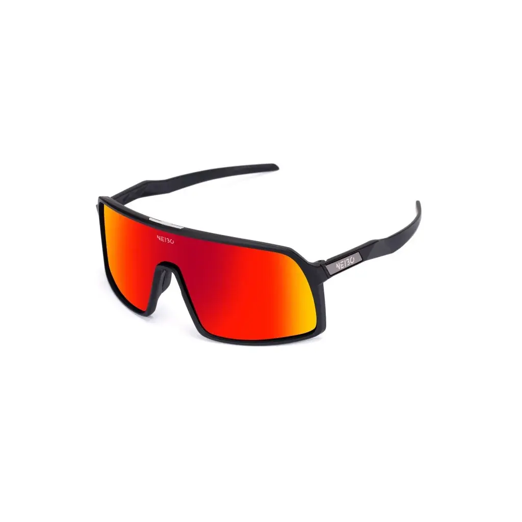NEIBO Okulary sportowe NEIBO Falcon Black/fire orange