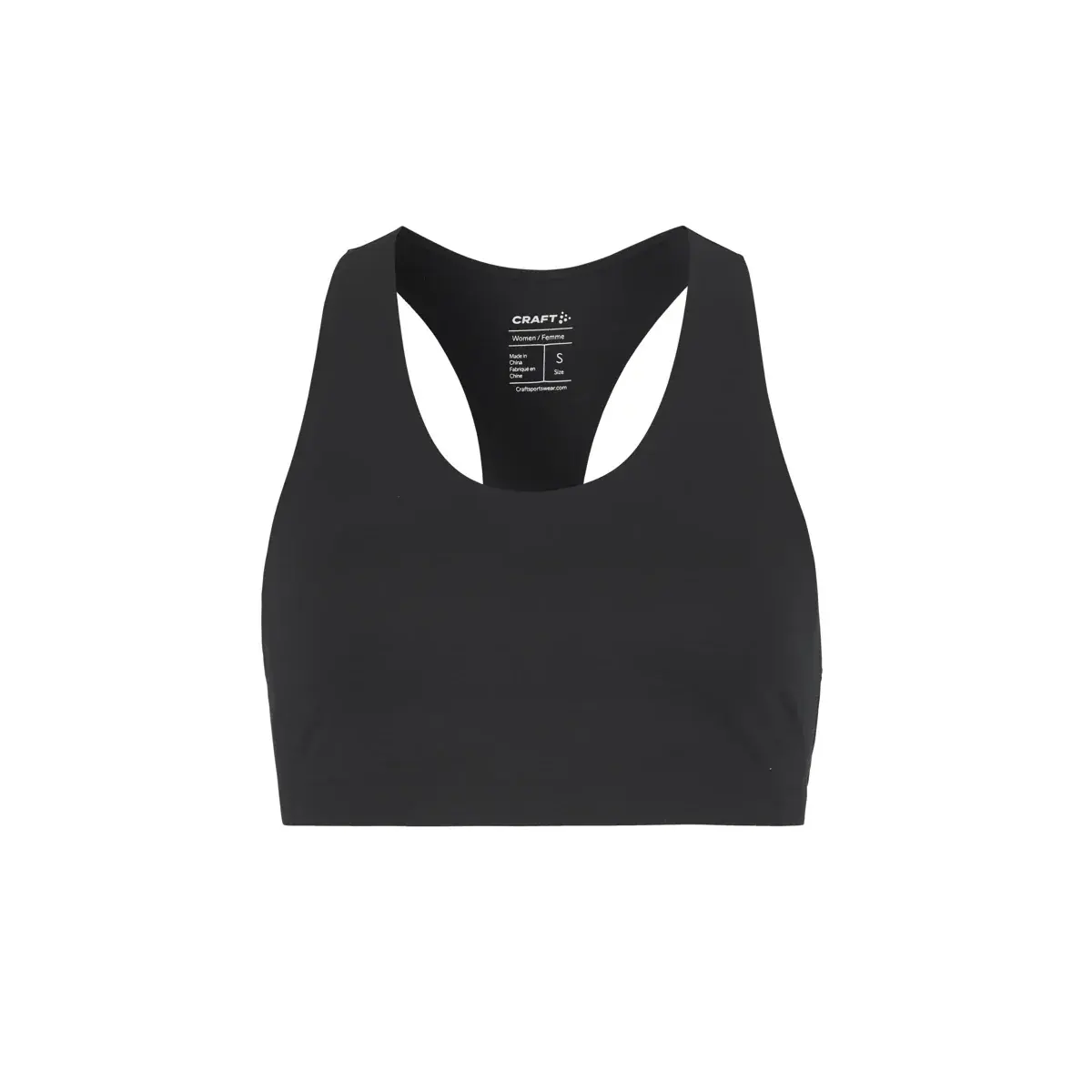 Biustonosz sportowy Craft Collective Padded czarny