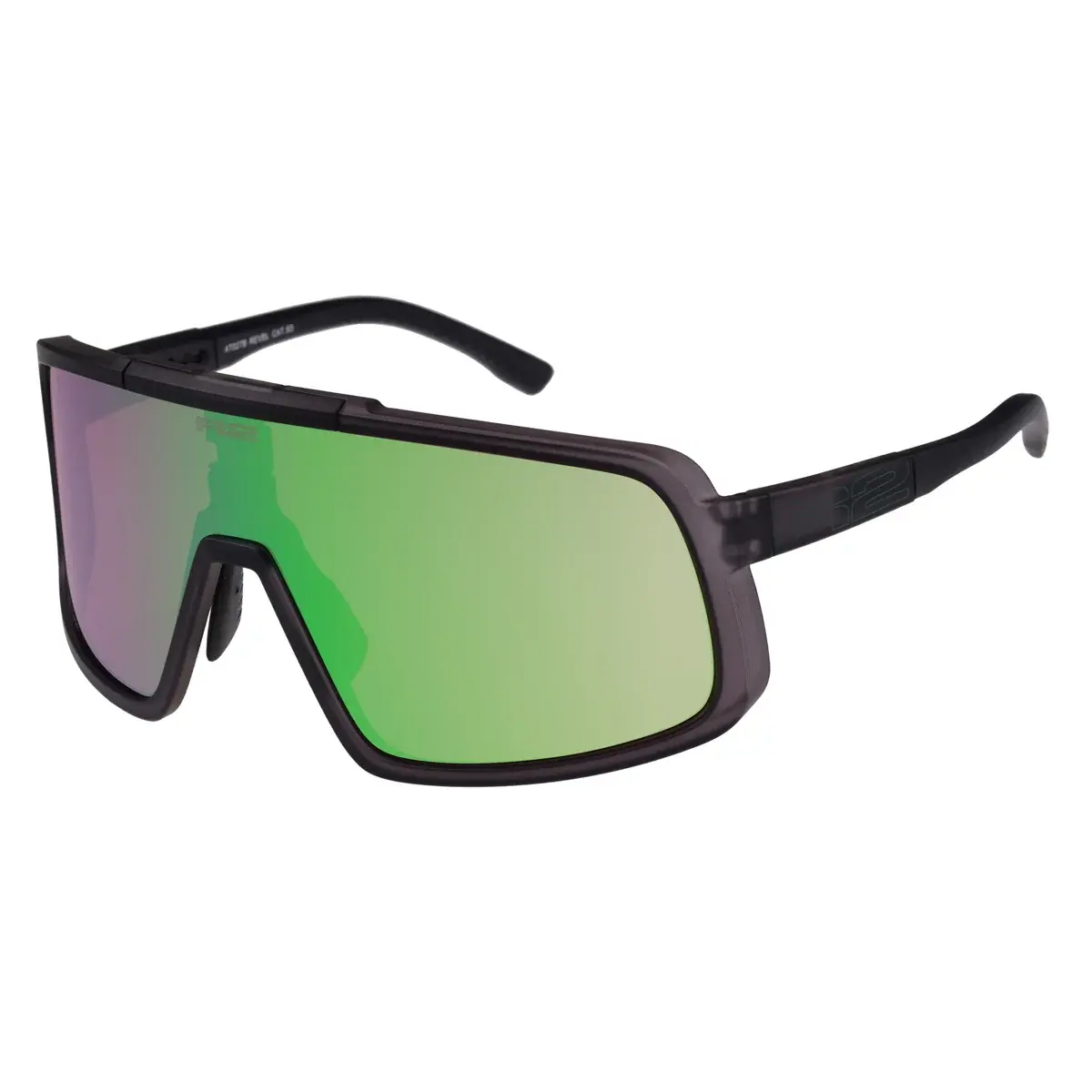 R2 Okulary przeciwsłoneczne sportowe R2 REVEL krystaliczny, matowy AT027B