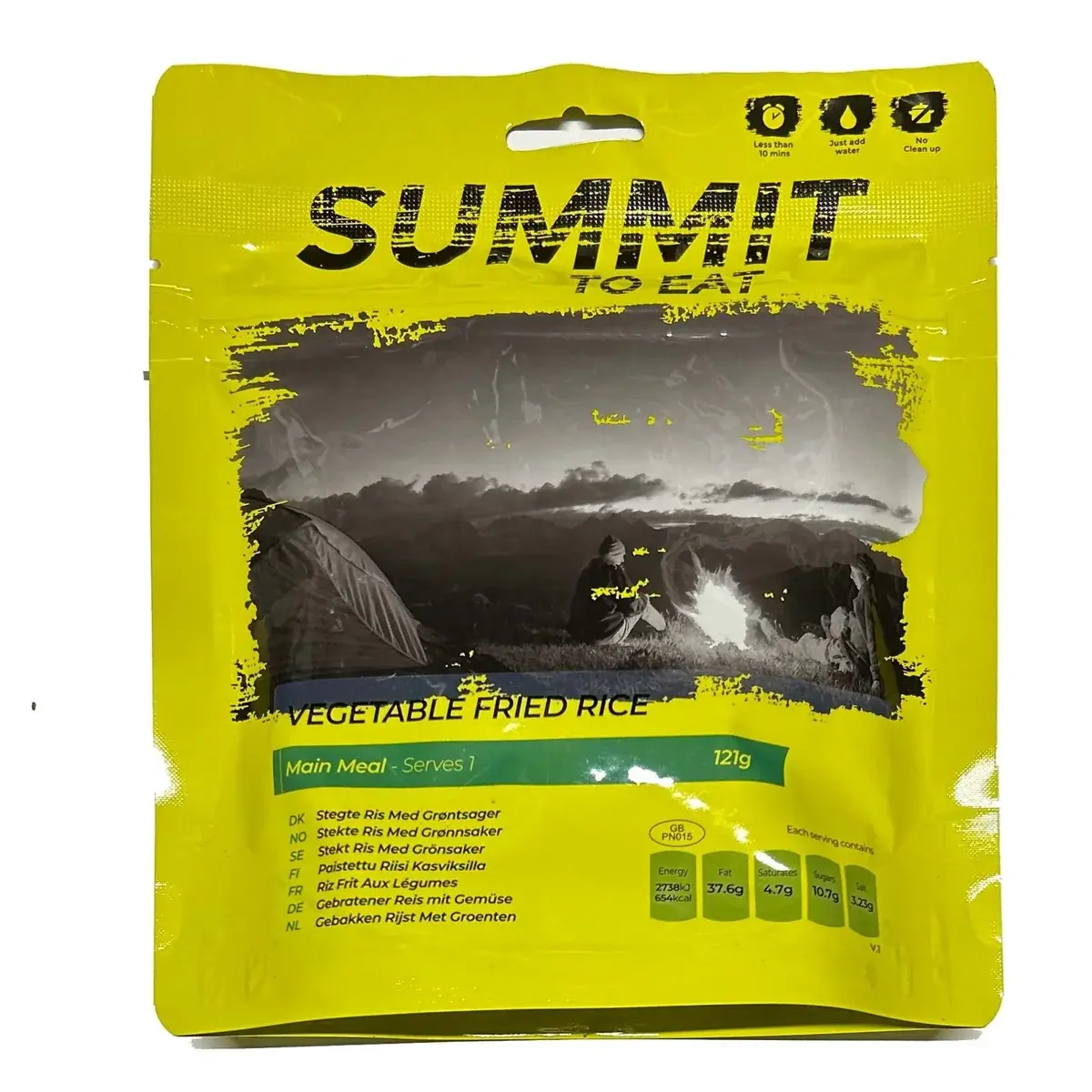 Summit To Eat Wegetariański smażony ryż Summit To Eat 121g/654kcal