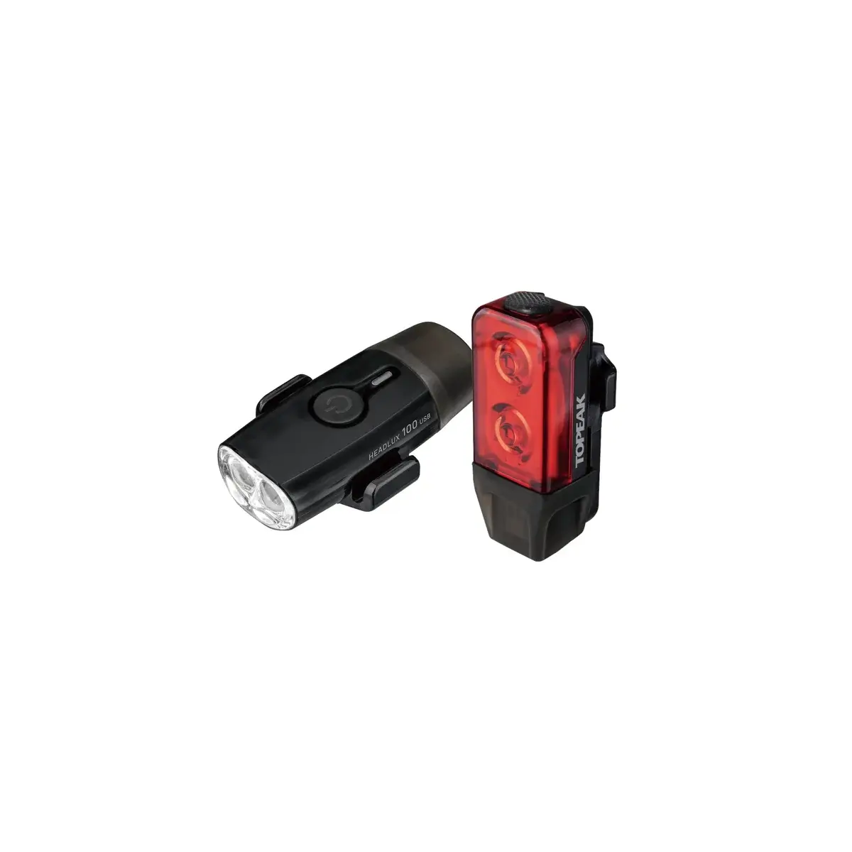 Lampki TOPEAK Powerlux USB Combo czarny
