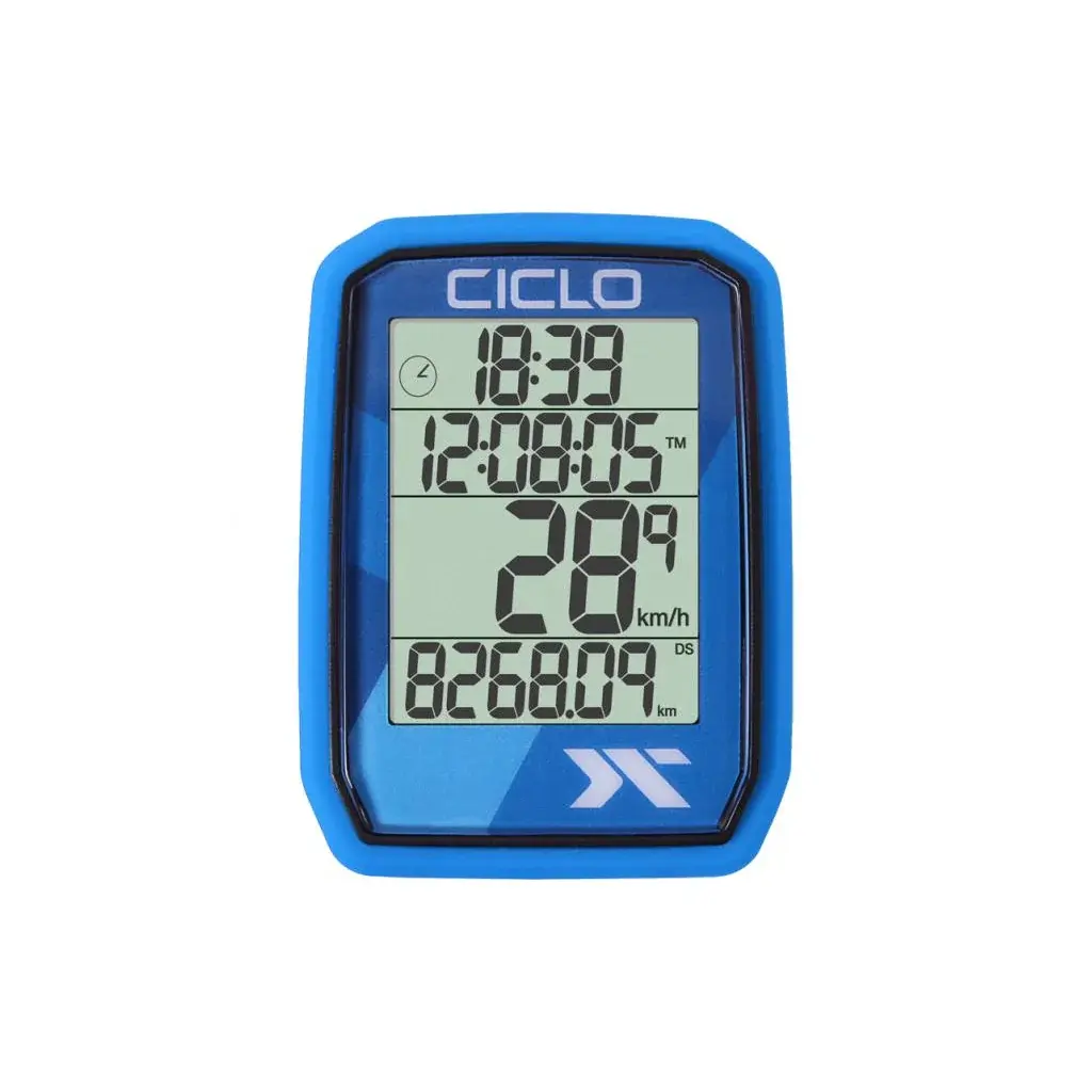 Ciclo sport Licznik rowerowy Ciclo sport Protos 205 bezprzewodowy niebieski